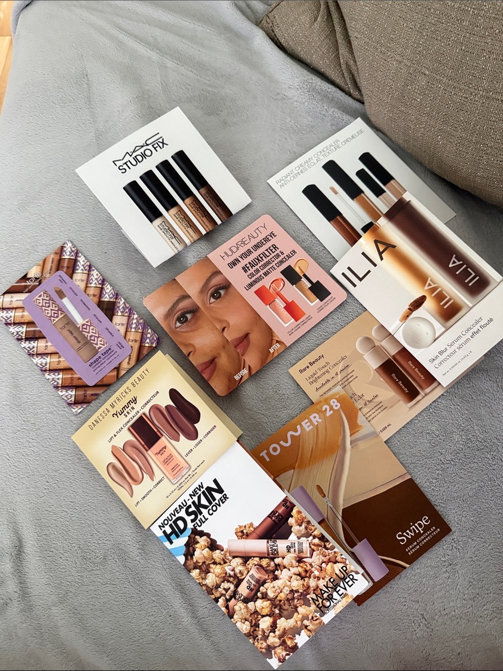 9 Concealer Samples Set
